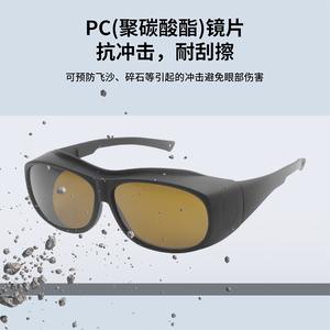 Lunettes de sécurité laser Shenzhen, monture noire, 30 % de transmission lumineuse, protection contre les rayonnements lumineux - Product Image 2