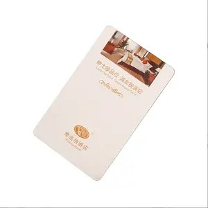 Impresión personalizada sin contacto Rfid Smart Hotel Key Card Pvc Rfid Chip para control de acceso
