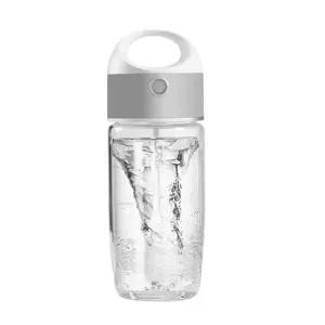 Bouteille de mélange automatique intelligent de 450ML sans BPA, contenant pour mélanger de l'eau, en Tritan, pour poudre de protéine, Shaker, auto-nivelant