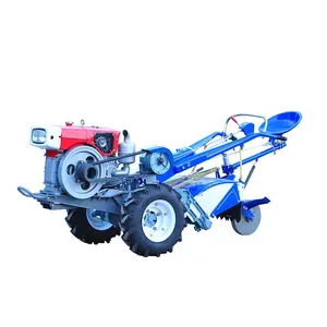 Hans 13/15/18/20/25hp Farm Tractor Handheld Mini Multifunctionele Tractor Twee Wiel Hand Lopen Tractor