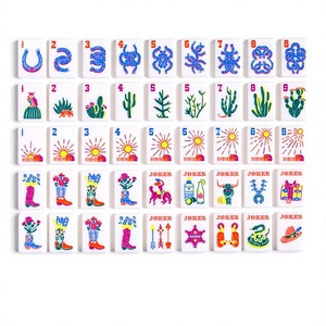The Ranch Line: Fichas de Mahjong de Superficie Plana - Product Image 1