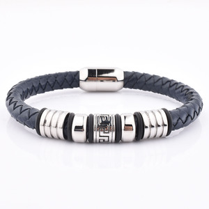 Pulseras de Cuero para Hombre, Diseño Único, Estilo Punk Rock, Joyería de Moda de Lujo - Product Image 4