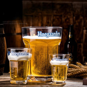 Tazas de vidrio templado octagonal para beber cerveza, vaso de vidrio para beber irrompible con logotipo, gran oferta - Product Image 3