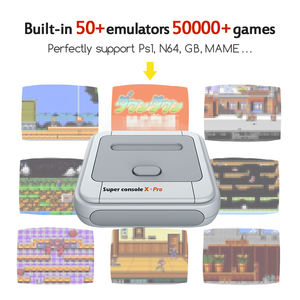 <span class=keywords><strong>Super</strong></span> consola <span class=keywords><strong>X</strong></span> <span class=keywords><strong>Pro</strong></span> TV Video consola de juego WIFI HD salida para PSP/N64/DC/PS1 256G 50000 + Retro Juegos Player <span class=keywords><strong>Android</strong></span> TV Box - Product Image 3
