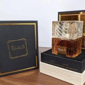 Parfums Lattaafa Khamrah Moyen-Orient 100ml <span class=keywords><strong>Parfum</strong></span> original pour <span class=keywords><strong>homme</strong></span> Cologne arabe longue durée Unisexe <span class=keywords><strong>Parfum</strong></span> de marque original - Product Image 3