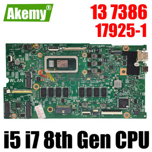 Untuk DELL Inspiron 7386 <span class=keywords><strong>Motherboard</strong></span> Laptop 17925-1 i5-8265U 8G i7-8565U 16G 02CF17 0V86CW 0NDK8H Notebook Mainboard diuji - Product Image 2