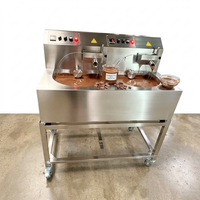 Machine à tempérer le chocolat commerciale à alimentation continue pour petites productions, machine de fabrication de chocolat, fournie directement par l'usine