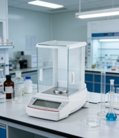 Balance analytique de haute précision 0,1 mg TA-A |   Balance de laboratoire numérique 0,0001g 100g 210g 220g avec écran de protection en verre à 4 portes et exportation de données