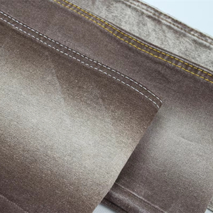 Tela Vaquera Elástica de Hilo OE, Color Azul Oscuro, Mezclilla de Algodón y Elastano para Jeans - Product Image 1