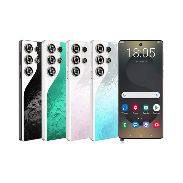 Unlocked Best Selling 2025 Brand New S25 Ultra 5G Smartphone I 15 16 Pro Max Phone Dual SIM Cellphone Storage 5G Gaming Phone