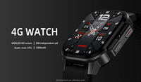 Reloj Inteligente DM62 de 2.13 Pulgadas con NFC, Contraseña, Pantalla AMOLED de 1000 mAh, IP67, Cuadrado, Sistema Operativo Android, Soporte para Tarjeta SIM 4G, para Registro Deportivo