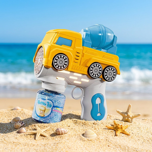 Summer Outdoor Portable Electric Bubble Machine & Gun for Kids 0-24 Months Unisex ABS Plastic - Product Image 1