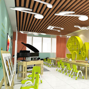 Chaise de table en bois et plastique Moetry chevalet de dessin pour enfants équipement de salle d'art pour la conception de salle de classe préscolaire et de pépinière de maternelle - Product Image 4