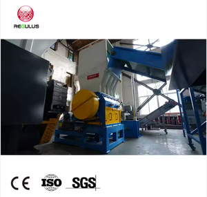 معدات التكسير من الاختيار الأول لإعادة التدوير ، آلة الكسارة وإعادة تدوير الأكواب PP PVC PE PET PS القابلة لإعادة التدوير ، آلة الكسارة - Product Image 4