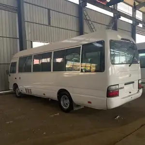 İkinci el 30 koltuklu dizel motor Coaster mini otobüs afrika'ya ihraç edildi