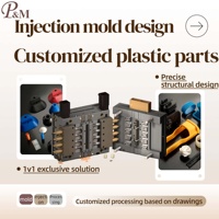 Fabrication de moules par injection haute performance P&M avec des solutions d'outillage de fraisage CNC avancées