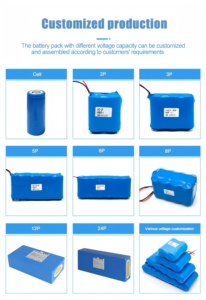 Customized 16V 12Ah Lithium Ion Solid State Battery Pack Rechargeable 12Ah Lifepo4 for Power <b>Tools</b> Toys Golf <b>Carts</b>-DTP32700-5S2P - Product Image 1