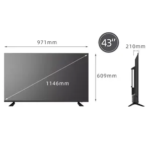 המחיר הטוב ביותר 4K LCD טלוויזיה גואנגזו מפעל שטוח מסך 65 55 50 43 32 בסנטימטר UHD חכם אנדרואיד 32 אינץ LED טלוויזיה