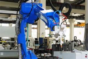 Robot industriel à 6 axes, machine de soudage au laser à fibre, automatique, haute puissance, YASKAWA YR-1-06VXH25-A11, refroidissement par eau - Product Image 6