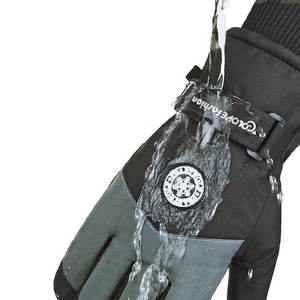 Gants de ski d'hiver chauds et imperméables pour le cyclisme, le snowboard, les sports d'hiver, le camping et la randonnée, compatibles avec les écrans tactiles - Product Image 6