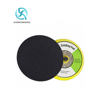 Pad Pengamplas Orbital Profesional 1-6 Inci dengan Permukaan Hook & Loop untuk Mesin Pengamplas Orbital