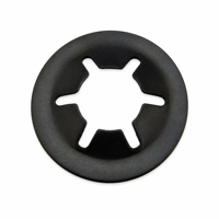65Mn Spring Steel Black Oxide Spn External Self-locking Round Flat Star Push Nuts for Axis Etainers Washer Push on Fastener