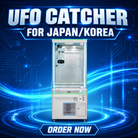 Machine à griffes japonaise UFO à vendre pour salles de jeux et centres de divertissement