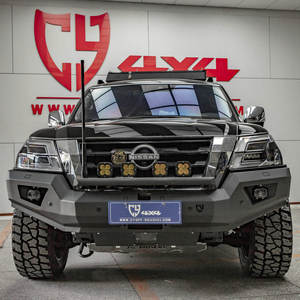 กันชนหน้า CY Patrol รุ่น ARMADA สำหรับรถแข่ง Y62  แบบดัดแปลงสำหรับออฟโรด เหมาะสำหรับรถยนต์รุ่น Y62 Amanda ปี 2020 - Product Image 3