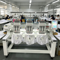 Machine à broder automatique intelligente à tension contrôlée, qualité de point stable, très demandée sur le marché turc
