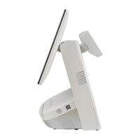 Système de point de vente tout-en-un de 15.6 pouces-Caisse enregistreuse à écran tactile Android/Windows avec support MSR et imprimante intégré