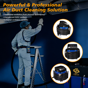 Funktionierendes Video Anzeigbar: Innovative Rotationsbürsten-Luftkanalreinigungsmaschine für Unternehmen und Wiederverkauf - Product Image 2