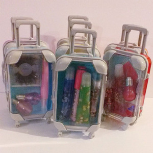 2023 Bán Buôn Tùy Chỉnh Lash Hộp Bao Bì Logo Mới Sáng Tạo Hành Lý Hình Mini Vali <span class=keywords><strong>Keychain</strong></span> Đồ Chơi Trang Điểm Công Cụ Kẹo - Product Image 6