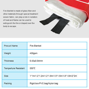 1.8 metri X 1.2 metri 1.2X1.2M In Pvc scatola Custom grande coperta antincendio 1M casa ufficio coperta fuoco rapido coperta per laboratorio - Product Image 5