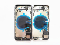 Couvercle de boîtier arrière de batterie à assemblage complet pour iPhone 8 Plus Corps en aluminium