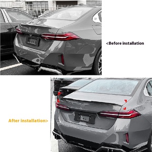 Alerón Trasero de Una Sola Pieza para BMW Serie 5 G60 I5 525i 530i 2024, Modificación de Alerón Superior de Maletero, Alerón de Fibra de Carbono y ABS, SKU09874 - Product Image 3
