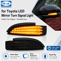 Feux clignotants réflecteurs de rétroviseurs latéraux à LED pour Toyota AURIS AQUA PRIUS VITZ AVALON CAMRY