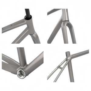 Vélo de ville à cadre en carbone 700C, fourche en carbone, réduction des vibrations, coupe-vent, vitesse 12 vitesses, frein à disque hydraulique, guidon plat, vélo pour homme - Product Image 5