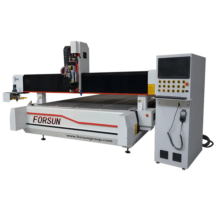 Enrutador CNC para fabricación de muebles de madera, herramienta automática neumática de cambio, modelo FS1325