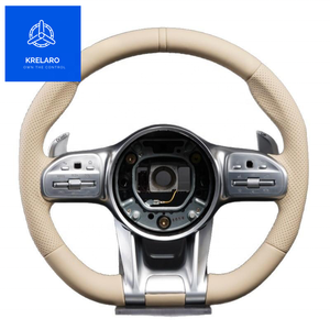 พวงมาลัยหนังสไตล์ <span class=keywords><strong>AMG</strong></span> สำหรับรถยนต์เมอร์เซเดสเบนซ์ W204 W205 W212 W213 <span class=keywords><strong>W221</strong></span> W222 พวงมาลัยมัลติฟังก์ชั่น - Product Image 6