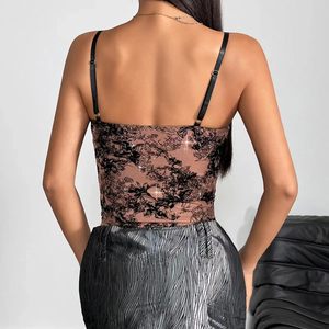 Nuovi Arrivi: Top Estivo Sexy da Donna con Spalline Sottili, Corsetto in Tessuto Intrecciato Traspirante, Lunghezza Corta, Moda Femminile - Product Image 3
