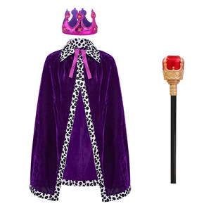 Capa de Halloween para Adultos, Accesorio de Disfraz de Vampiro para Cosplay y Fiestas Temáticas - Product Image 3