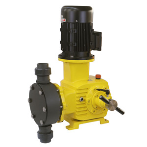 Pompe doseuse à membrane hydraulique mécanique à double tête Gxs à haute pression et grand débit pour le traitement de l'eau et la dosage chimique - Product Image 1