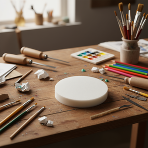 Lámina de Espuma Poliestireno para Manualidades, 15x2.5cm, Espuma Porex para Tallar, para Expresiones Creativas - Product Image 3