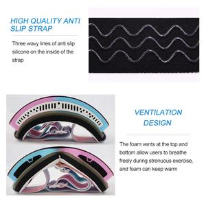 Gafas de esquí de protección UV con correa antideslizante a precio competitivo, gafas de sol de <span class=keywords><strong>esqui</strong></span>, gafas de esquí para niños, gafas antiniebla para nieve y Snowboard - Product Image 4