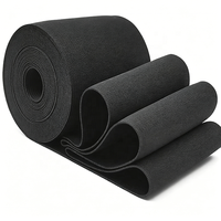 Bande élastique noire à motif chevrons de 3,15 pouces de large, haute élasticité, de qualité supérieure, durable, en sangle tissée, pour vêtements et couture