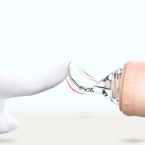 Offres Spéciales cuillère de distribution d'aliments pour bébés en silicone sans BPA pour 0 à 12 mois - Product Image 5