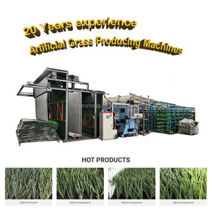 Máquina de mechones de césped artificial SHANZHONG Technology Produce PE máquina de fabricación de <span class=keywords><strong>alfombras</strong></span> de césped artificial de plástico Máquina de <span class=keywords><strong>tejer</strong></span> - Product Image 2