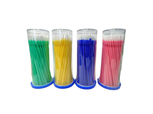 Vente en gros <span class=keywords><strong>de</strong></span> consommables dentaires colorés, microbrosse jetable à tête longue pour le vernissage au fluorure - Product Image 4