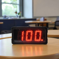 Étanche 5 pouces grand écran LED compteur numérique affichage compte jusqu'à 999 compte à rebours minuterie avec télécommande