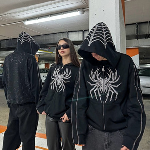 Veste en polyester pour hommes de qualité supérieure Street Fashion Motorcycle Style Hip Hop Outerwear avec logo avant sans col Coat Suit - Product Image 6